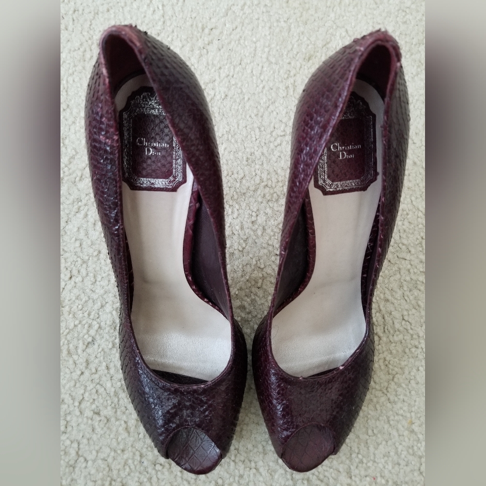 Christian Dior ladies shoes.